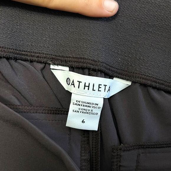 Athleta Brooklyn Heights Cargo Pants NWT Women's Sz 6 Plum Athleisure Casual - Picture 5 of 8